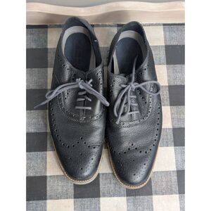 Cole Haan Zero Grand OS Wingtip Oxfords Black/Gray Men's Size 11M